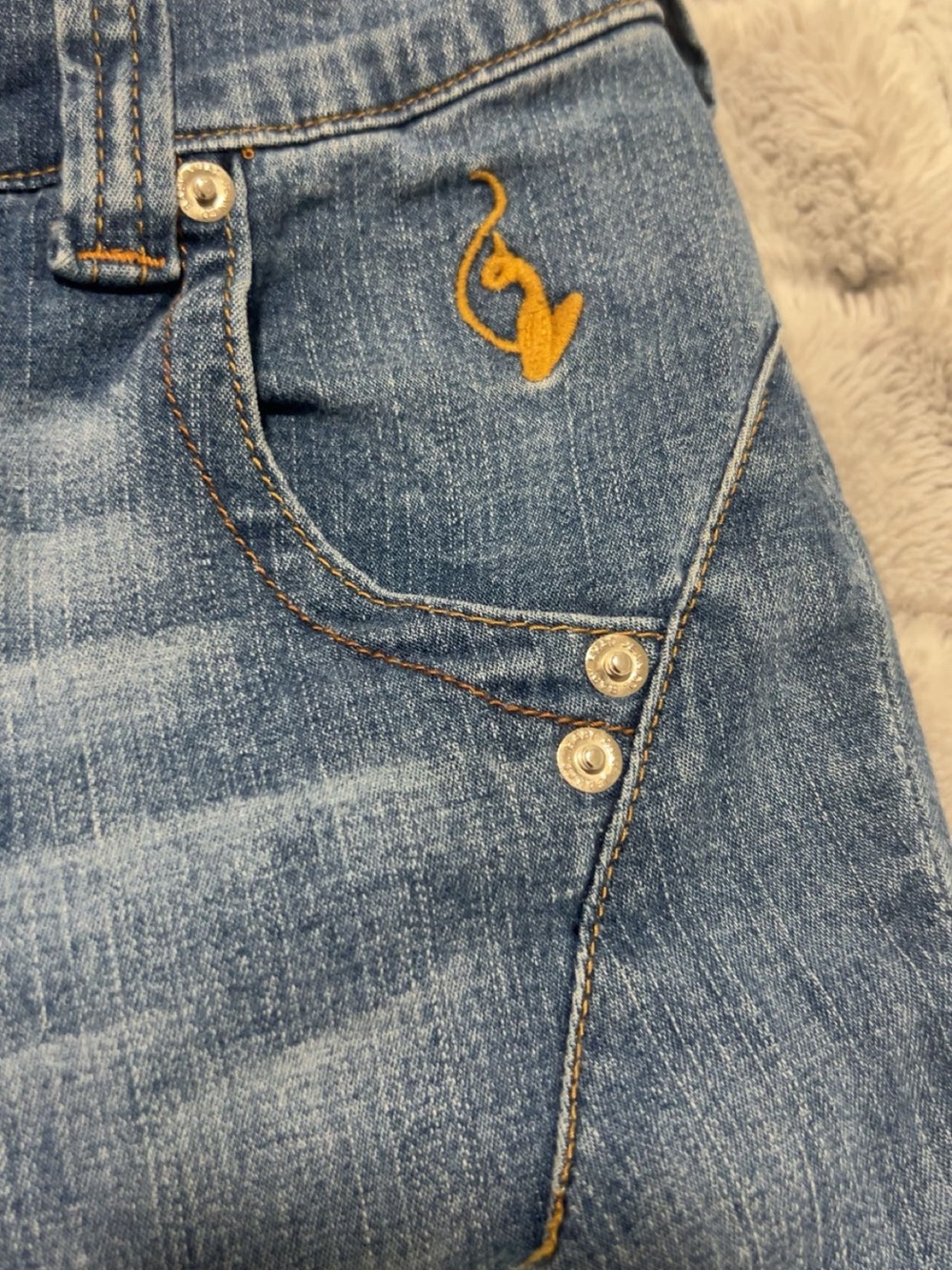 Baby Phat Blue Denim Capris Jeans
